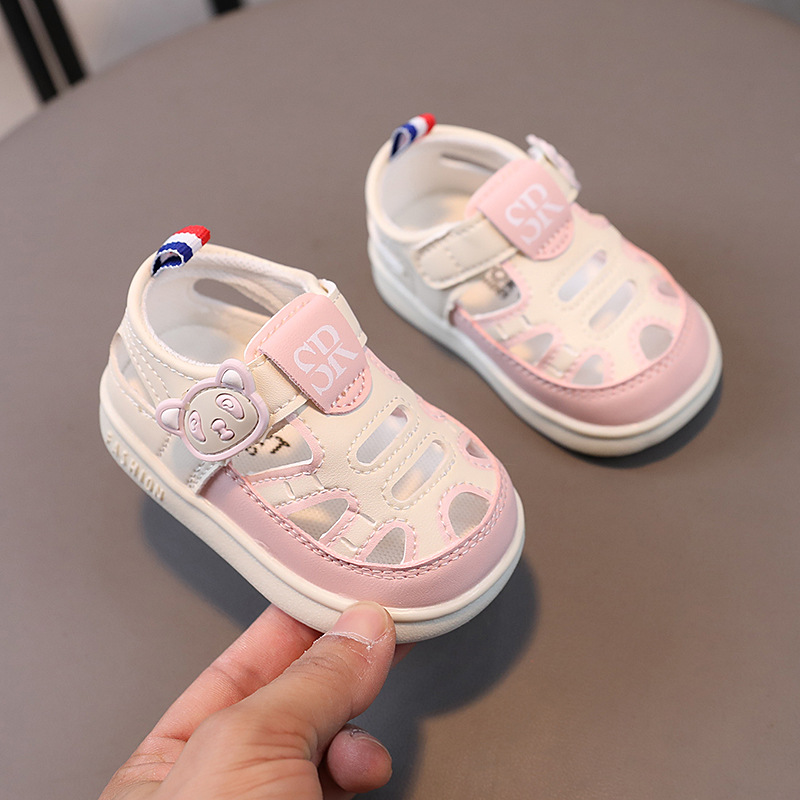 Giày Sandal quai hậu cho bé gái tập đi siêu nhẹ, chống trơn trượt – GSD9100