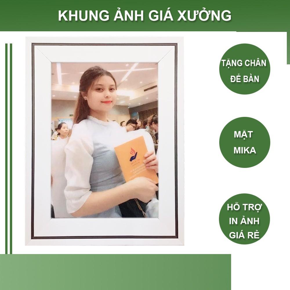 Khung ảnh để bàn 18x23 ️ SIÊU RẺ ️ Khung Hình Treo Tường Cao Cấp - Hỗ Trợ In Hình