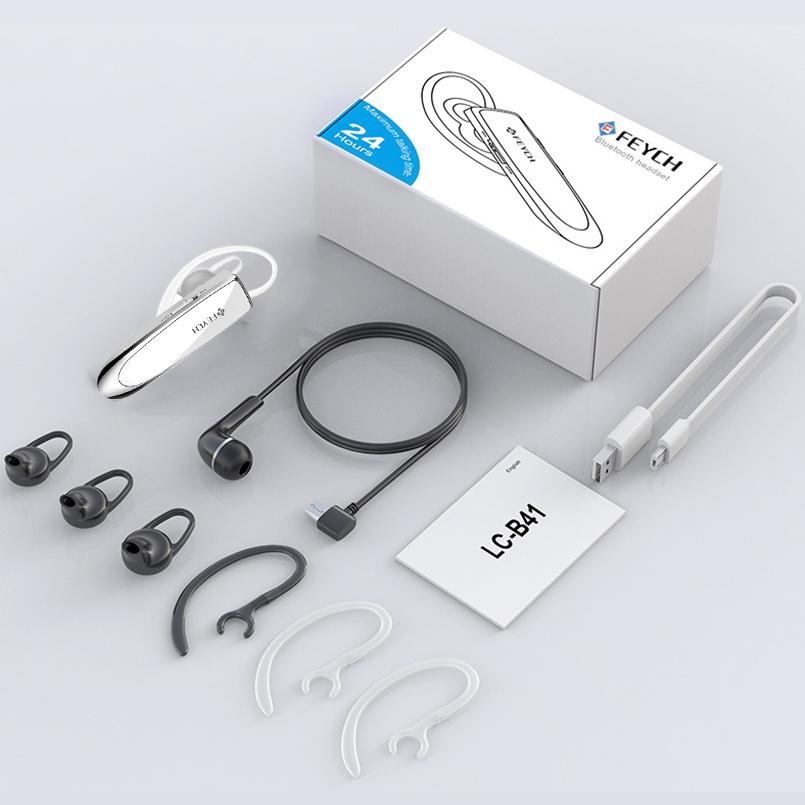 LC-B41 Bluetooth V5.0 Tai Nghe Không Dây Tay Tai Nghe 22H Âm Nhạc Tai Nghe Chụp Tai Có CVC6.0 Mic Cho Kinh Doanh/lái Xe