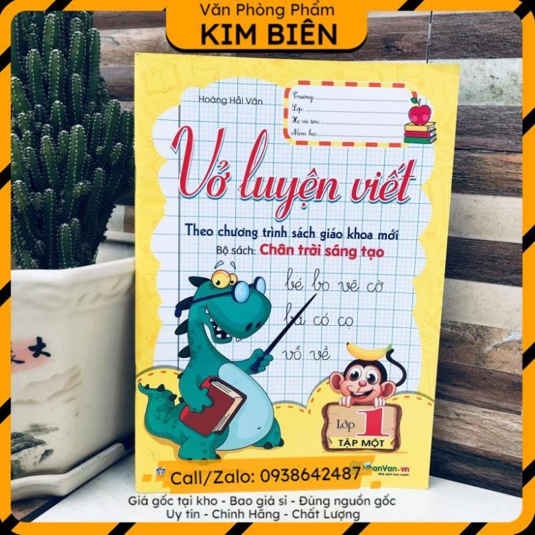 ️sỉ vpp,sẵn hàng️ VỞ LUYỆN VIẾT CHỮ ĐẸP THEO CHÂN TRỜI SÁNG TẠO{SIÊU HOT} - VPP Kim Biên