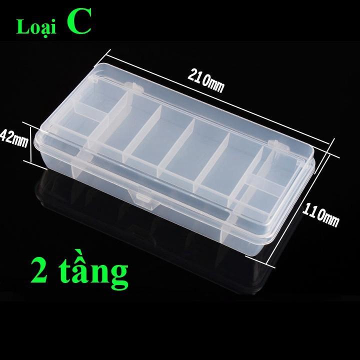 Hộp đựng mồi câu cá và phụ kiện