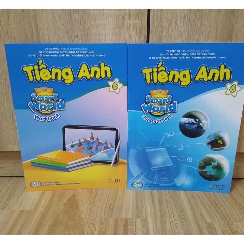 set bìa bao +tiếng anh smart world (bh+bt) lớp 6 ,7 theo chương trình mới