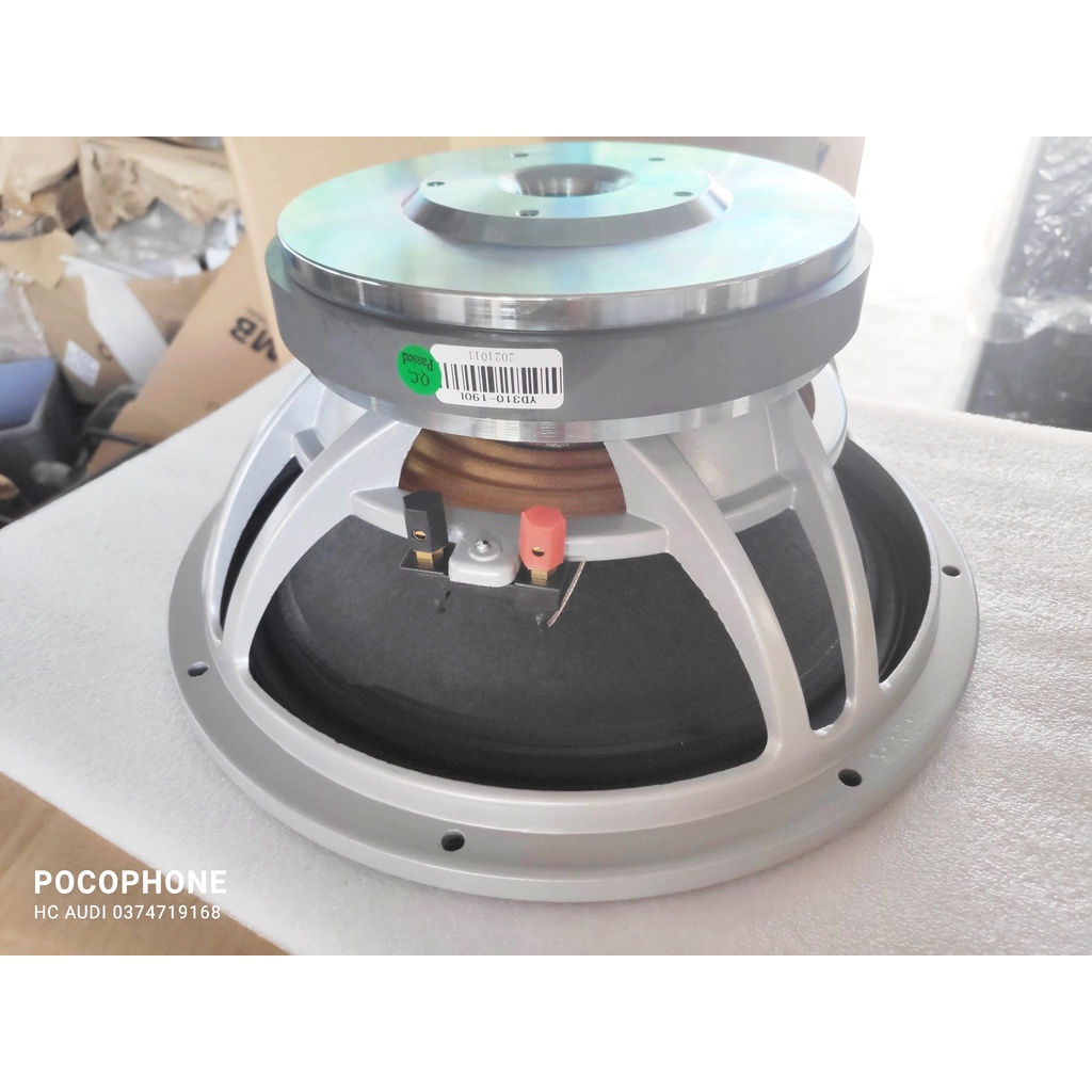 Bass loa CAF + RCF nhập - từ trắng - loa full bass rời 30