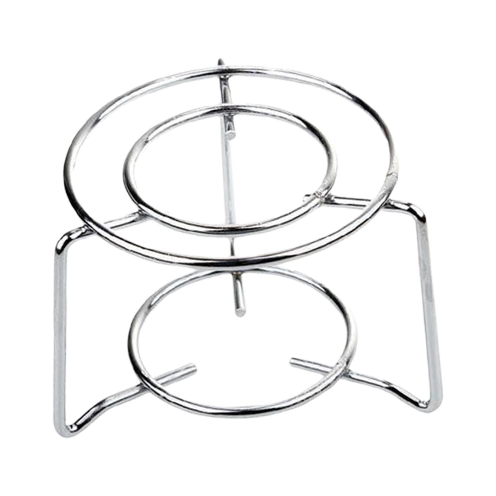 Coffee Pot Bracket with Stoves Pot Rack Cast Iron Portable for Stovetop