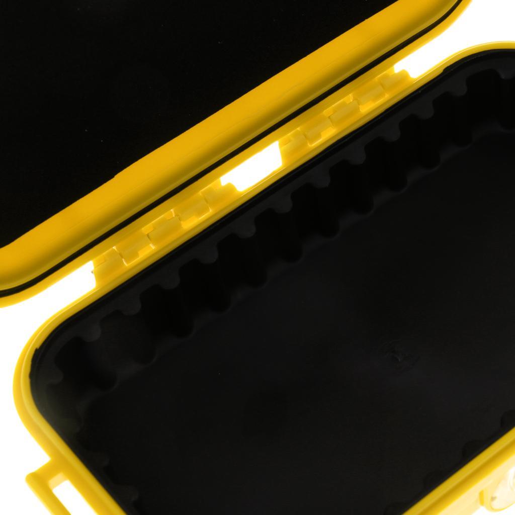 2pcs Outdoor Waterproof Storage Hard Shell Survival Case Holder Organizer