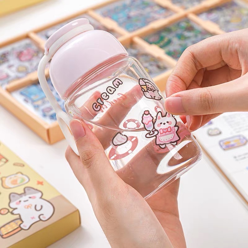 Sticker Bộ 200 Miếng Dán Trang Trí Food Party (PVC)