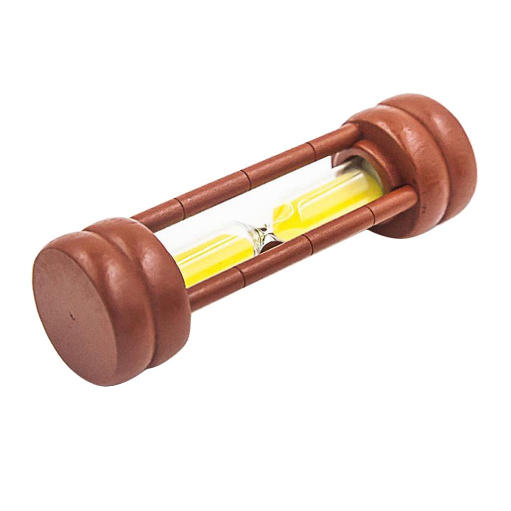 Sand Clock Hourglass Timer for Kitchen Yoga Kid Game -Yellow Sand