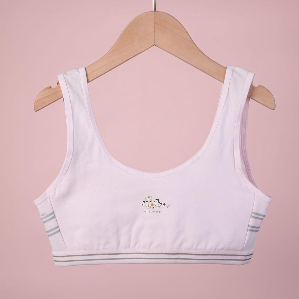 Áo Lót Cho Bé Gái Cotton cao cấp Bra size đại cho nữ sinh 35-50kg