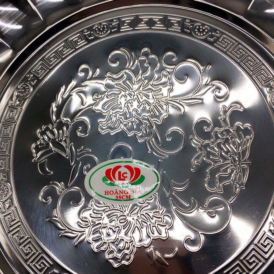 MÂM INOX HOÀNG GIA 30CM