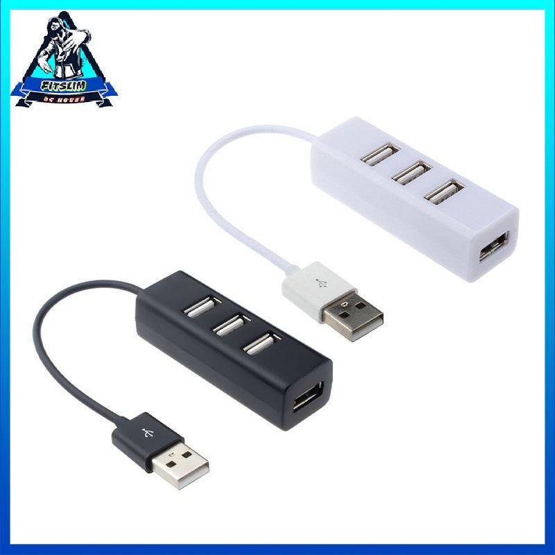 4-Port Usb 2.0 Hub One Drag Four Splitter Hub Plug And Play Mini Small Socket