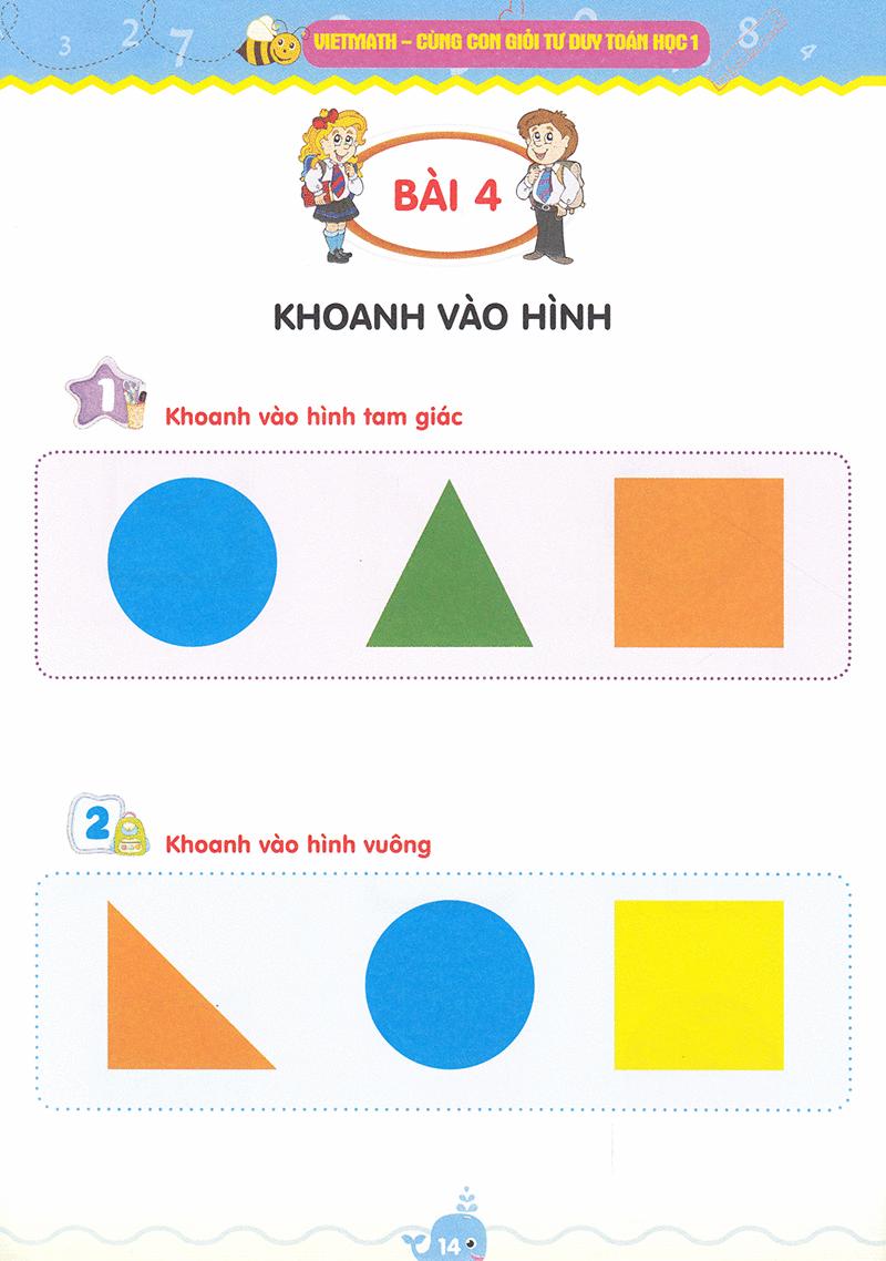 Vietmath - Cùng Con Giỏi Tư Duy Toán Học - Tập 1