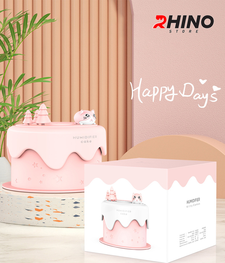 Máy phun sương cake sinh nhật Rhino H908 300ml 2 chế độ phun hàng chính hãng
