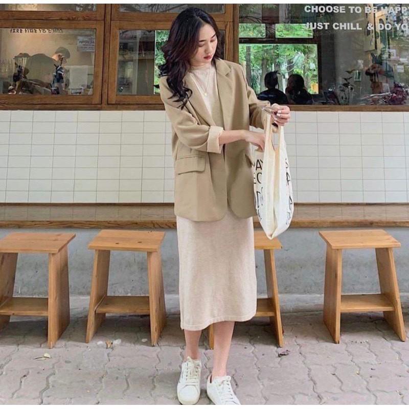 BLAZER NÂU TÂY 2 LỚP SANG CHẢNH