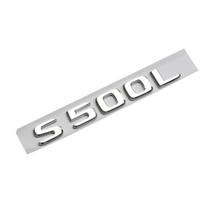 Decal tem chữ dán đuôi xe hơi, ô tô