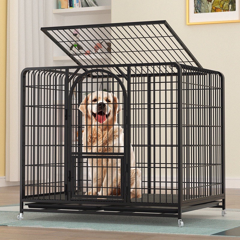 CHUỒNG NAN ỐNG NAN DÀY SƠN TĨNH ĐIỆN SIZE LỚN DÀNH CHO CHÓ LỚN