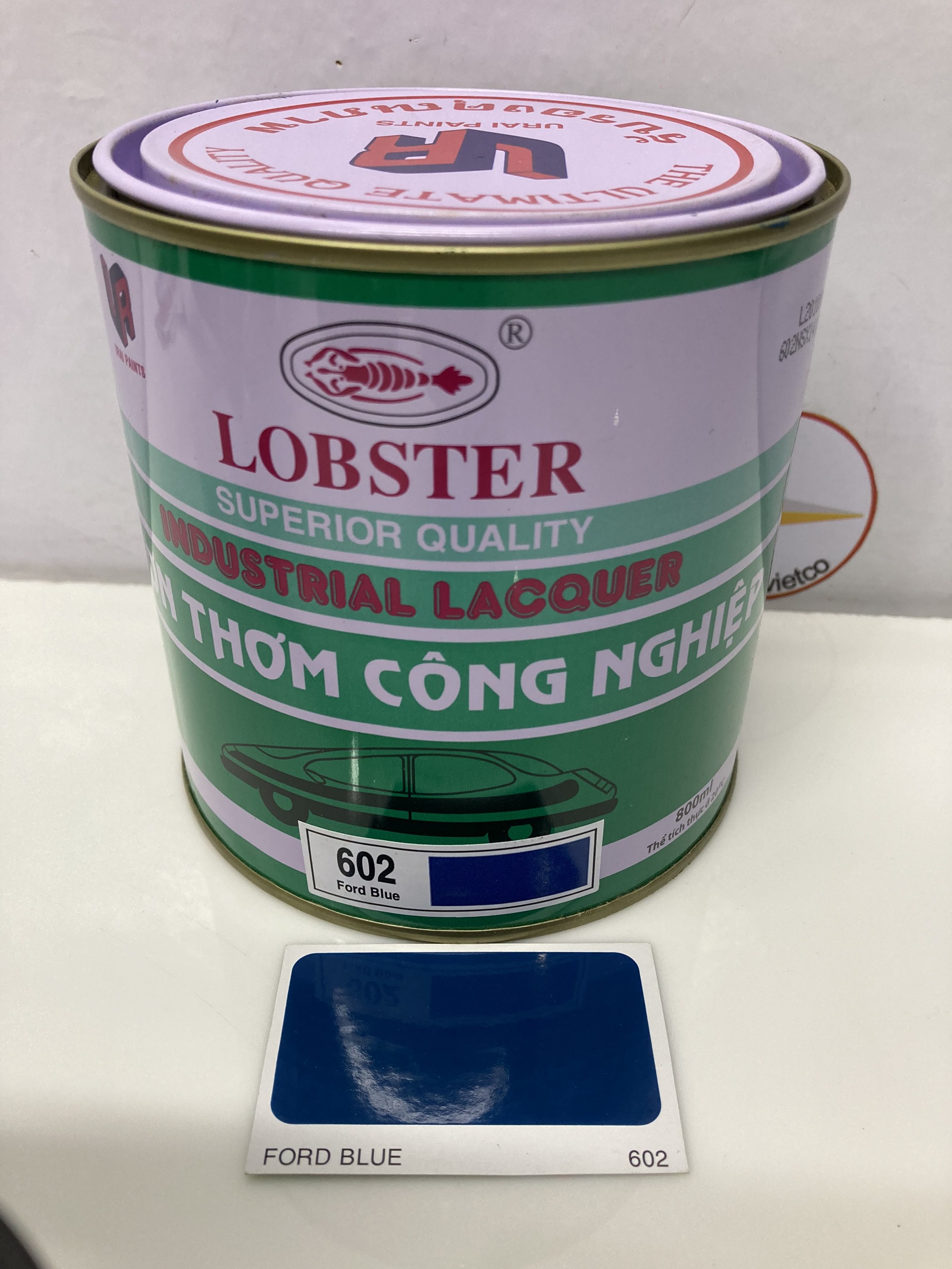 Sơn thơm nhanh khô màu xanh dương Lobster 602 800ML