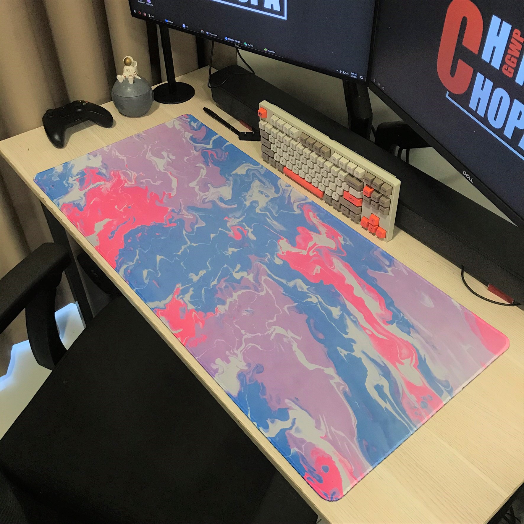 Lót Chuột - Pad Chuột - Mouse Pad - Strata Liquid Gaming - Chống Nước - Size lớn