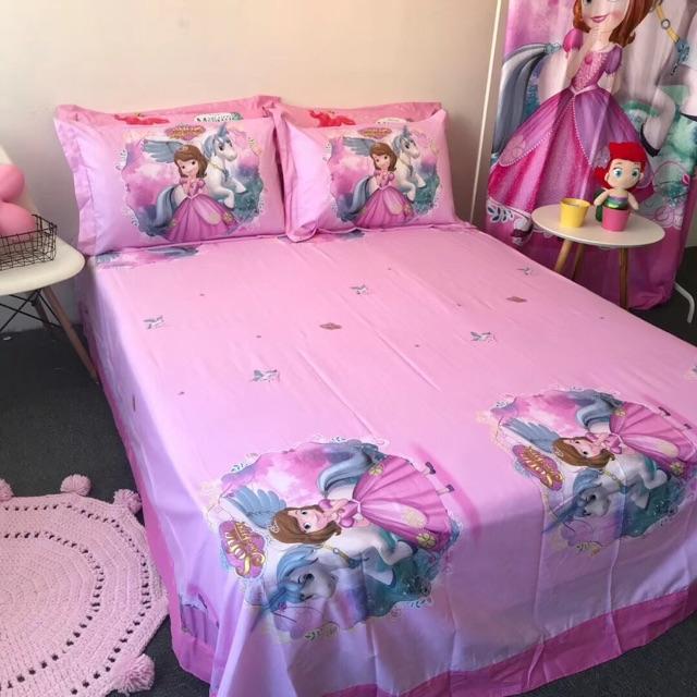 Set Cotton Disney Hàng Nhập Khẩu Dành Cho Các Bé 4 Món Dễ Thương
