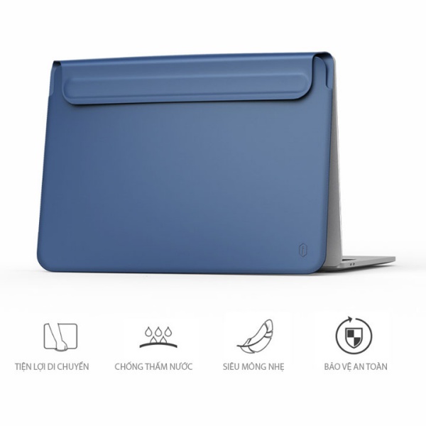 Bao Da Wiwu Skin Pro II Dành Cho Macbook, Laptop Thiết Kế Siêu Mỏng, Có Nắp Đóng Từ Tính An Toàn - Hàng Chính Hãng