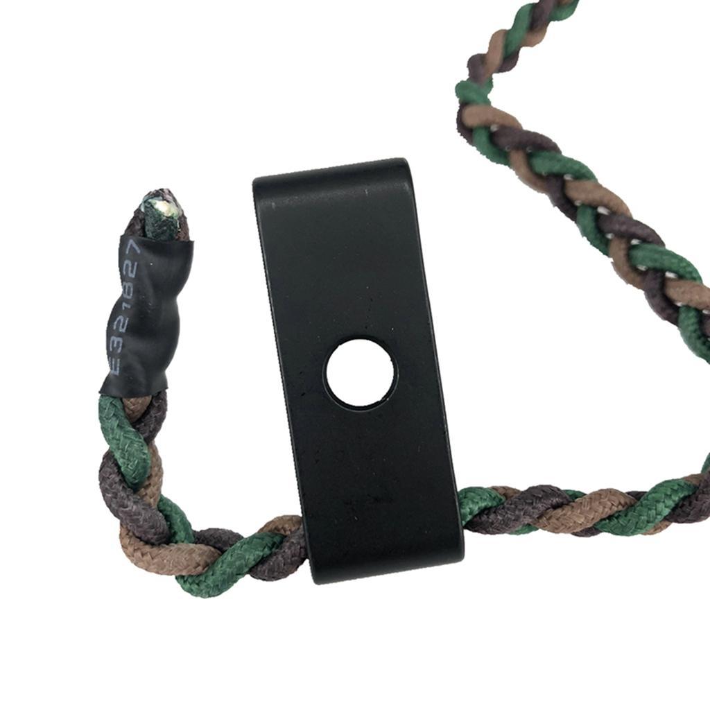 Adjustable Outdoor Hunting Outdoor Bow Braided Wrist Strap