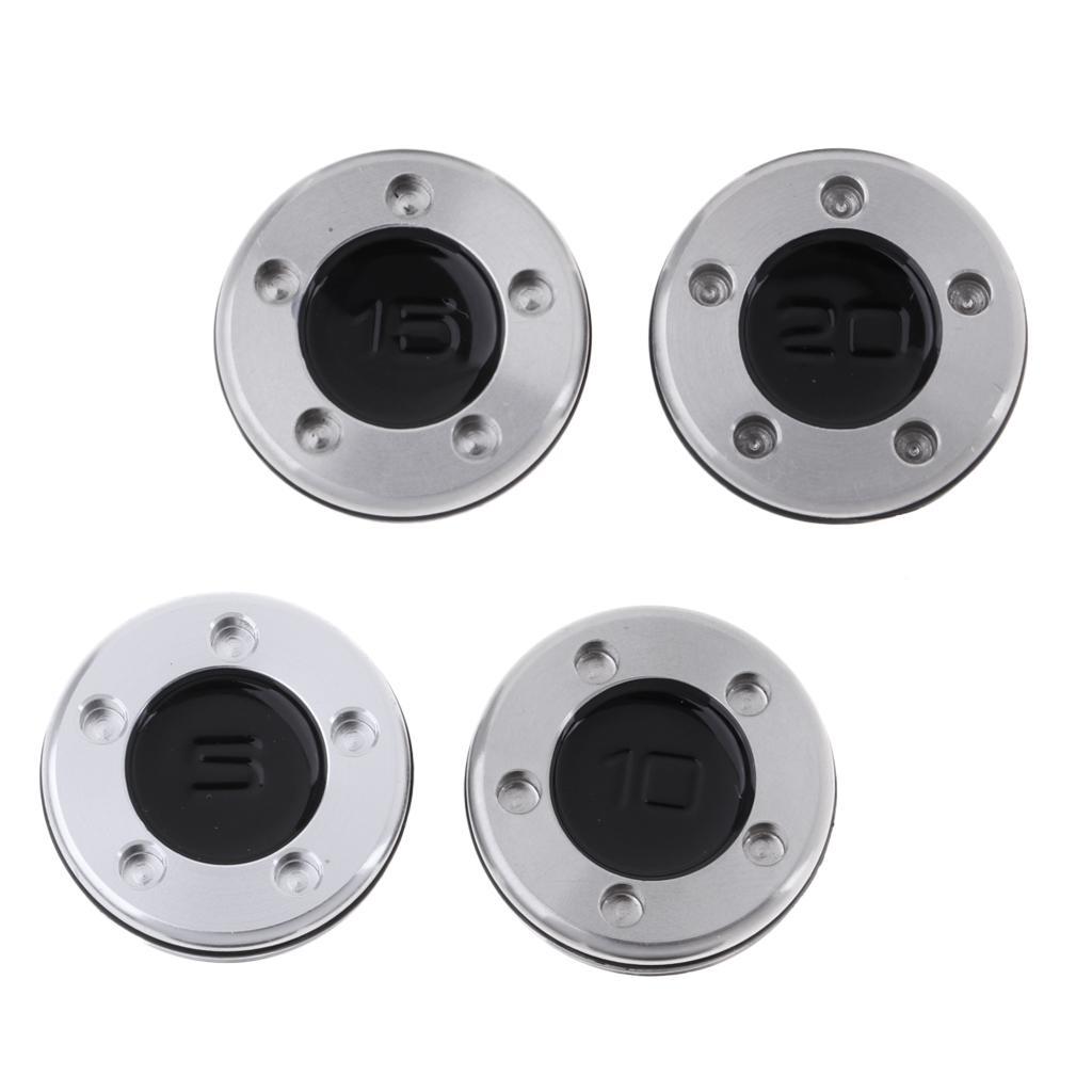 Aluminum Alloy Golf Putter Weight Screw Custom Putter Weights-Black 5g