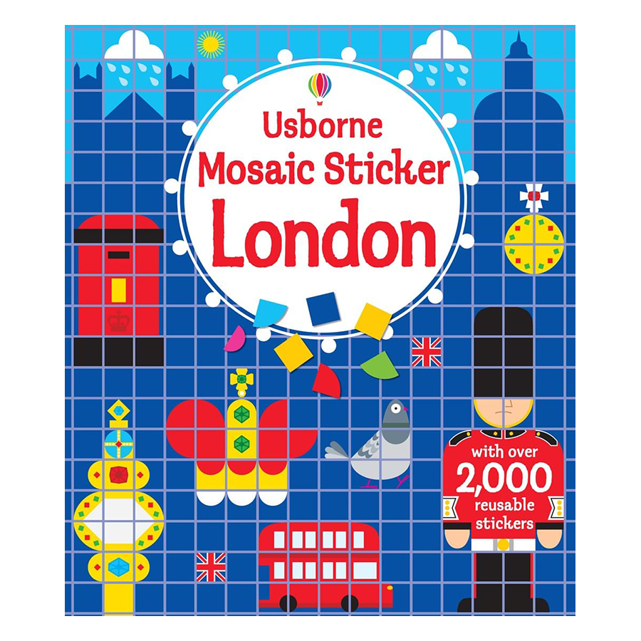 Usborne Mosaic Sticker London