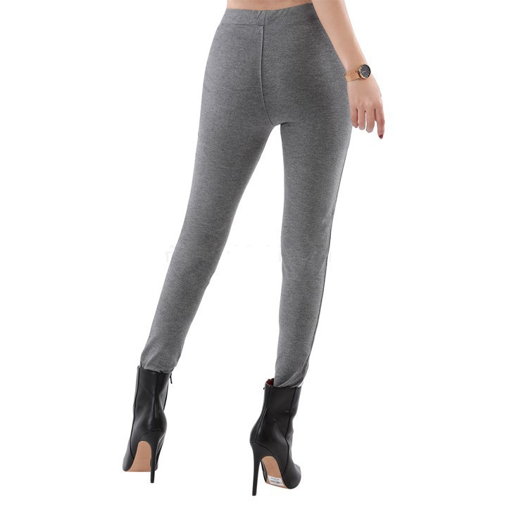 QUẦN LEGGING PHỐI SỌC XÁM 1