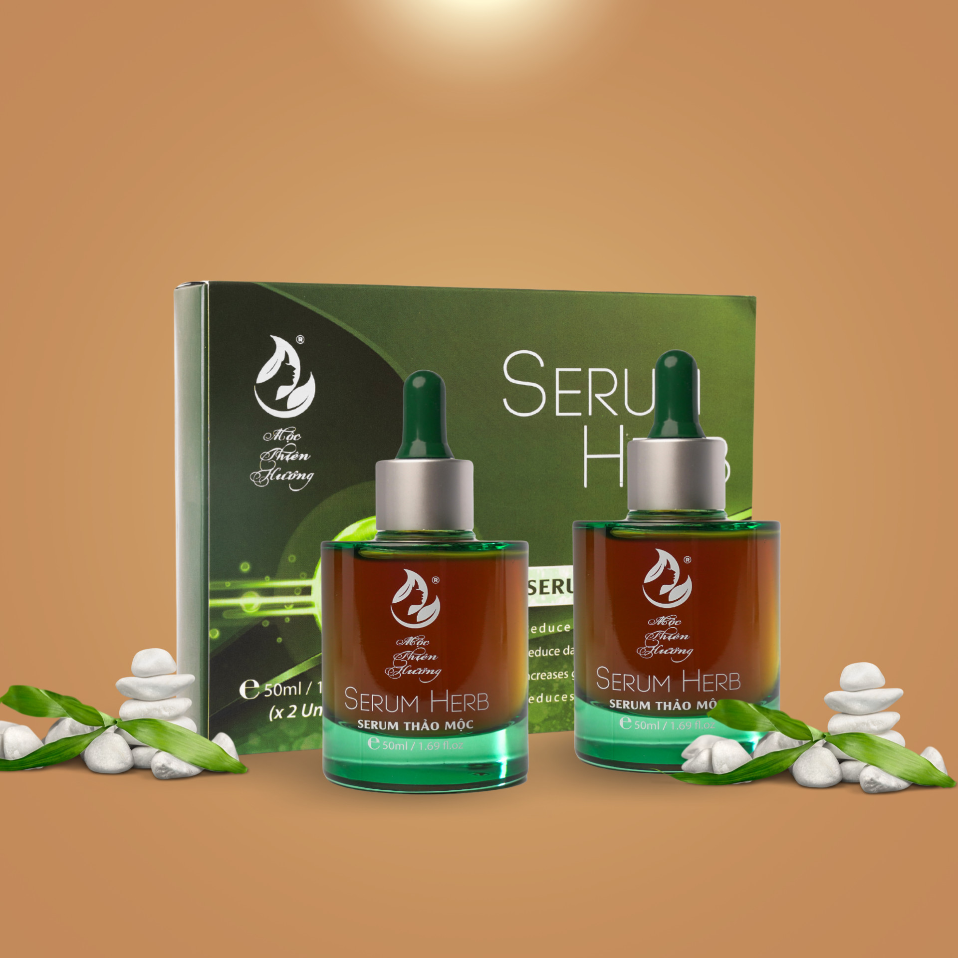 Serum Ngừa Mụn, Giảm Thâm, Dưỡng Sáng, Se Khít Da Từ Serum Thảo Mộc 100ml | Mộc Thiên Hương