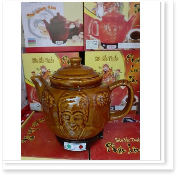 Ấm sắc thuốc bắc dung tích 3.2 lít loại đẹp