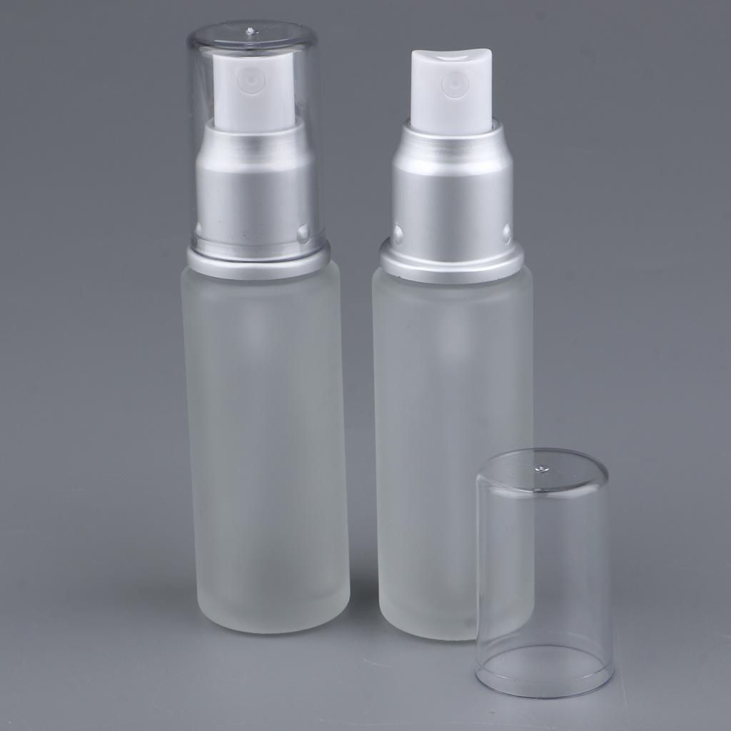 2 Cái Bình Xịt Rỗng Chai Lọ Thủy Tinh Chai 30ml