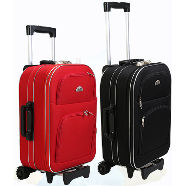 Vali Du Lịch Kéo Tay BI& TI Màu Đen 20 và 24 Inch