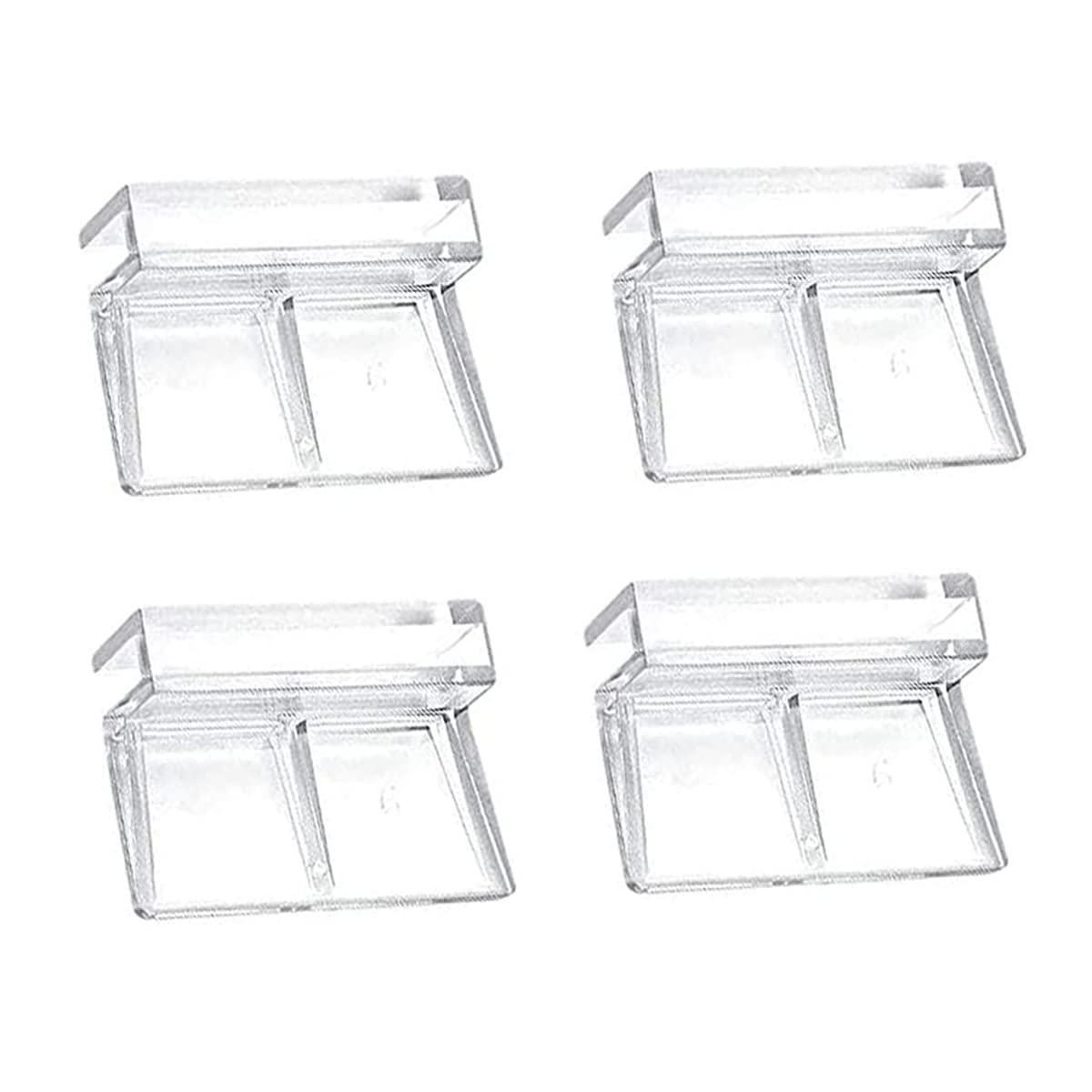 Các clip bảo vệ thủy tinh thủy tinh, các clip hỗ trợ hồ cá, hỗ trợ acrylic, bể chứa bể bể chứa cho bể cá , 4 pc