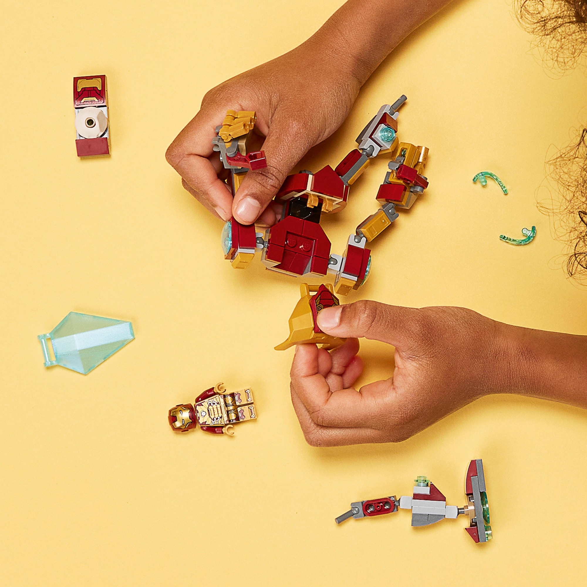 LEGO Super Heroes 76203 Chiến giáp Người Sắt