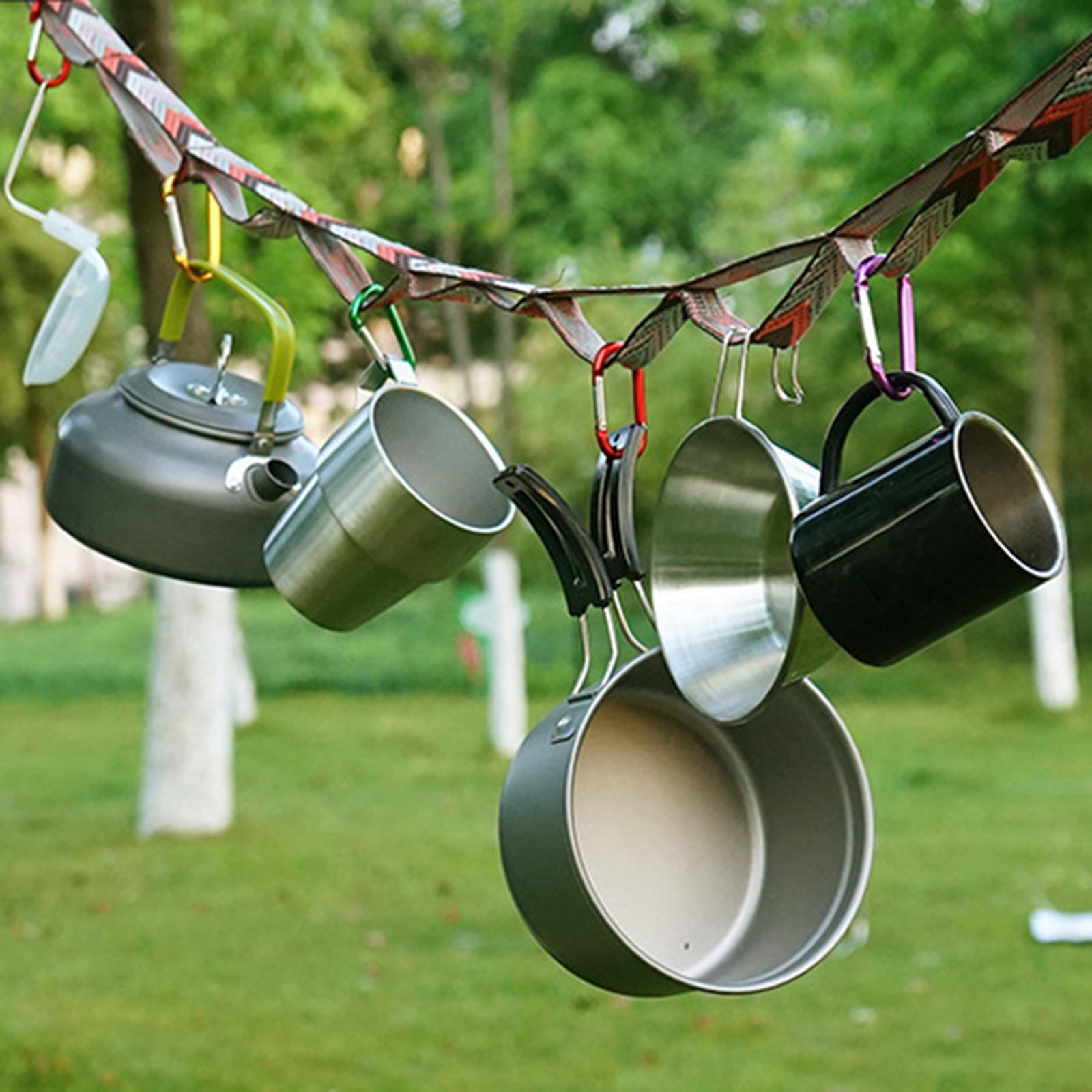 2x Rope Cord Outdoor Camping Hiking Accessories Tent Hanger Lanyard Strap