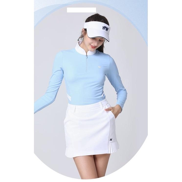 Sét quần áo golf nữ thiết kế Azureway thời trang thể thao co giãn cao cấp shop GOLF PRO AV017