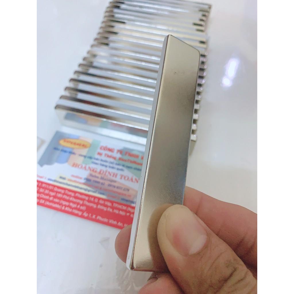 Nam châm , nam châm viên , nam châm chữ nhật , nam châm 100x20x5mm