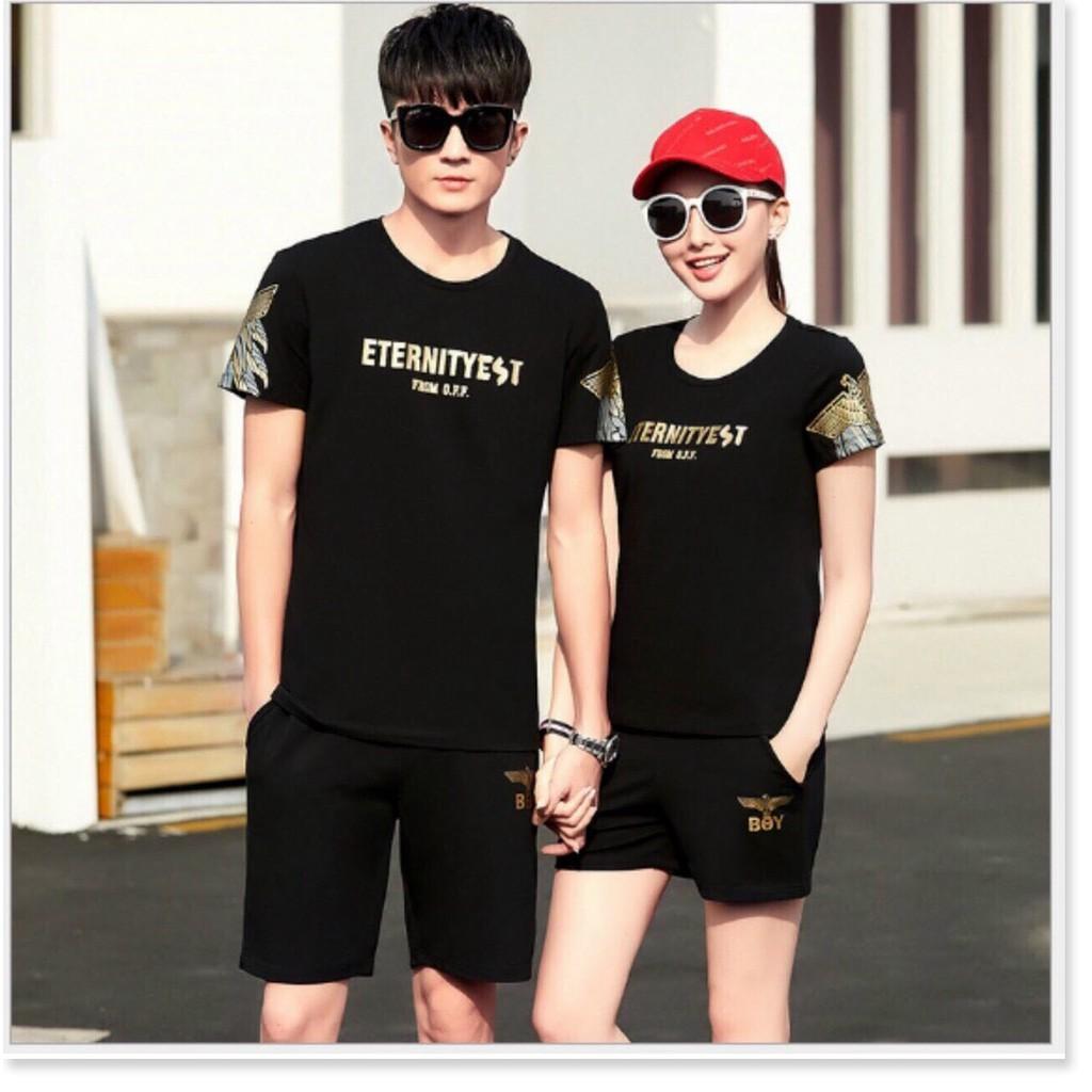 SET BỘ THỂ THAO NAM NỮ,CHẤT THUN MỀM