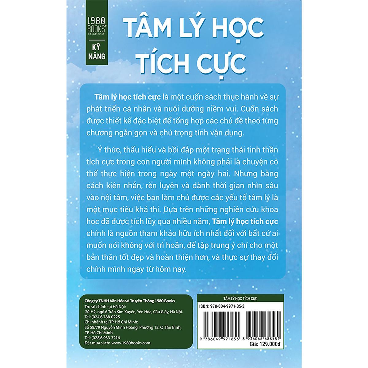 Tâm Lý Học Tích Cực - Bản Quyền