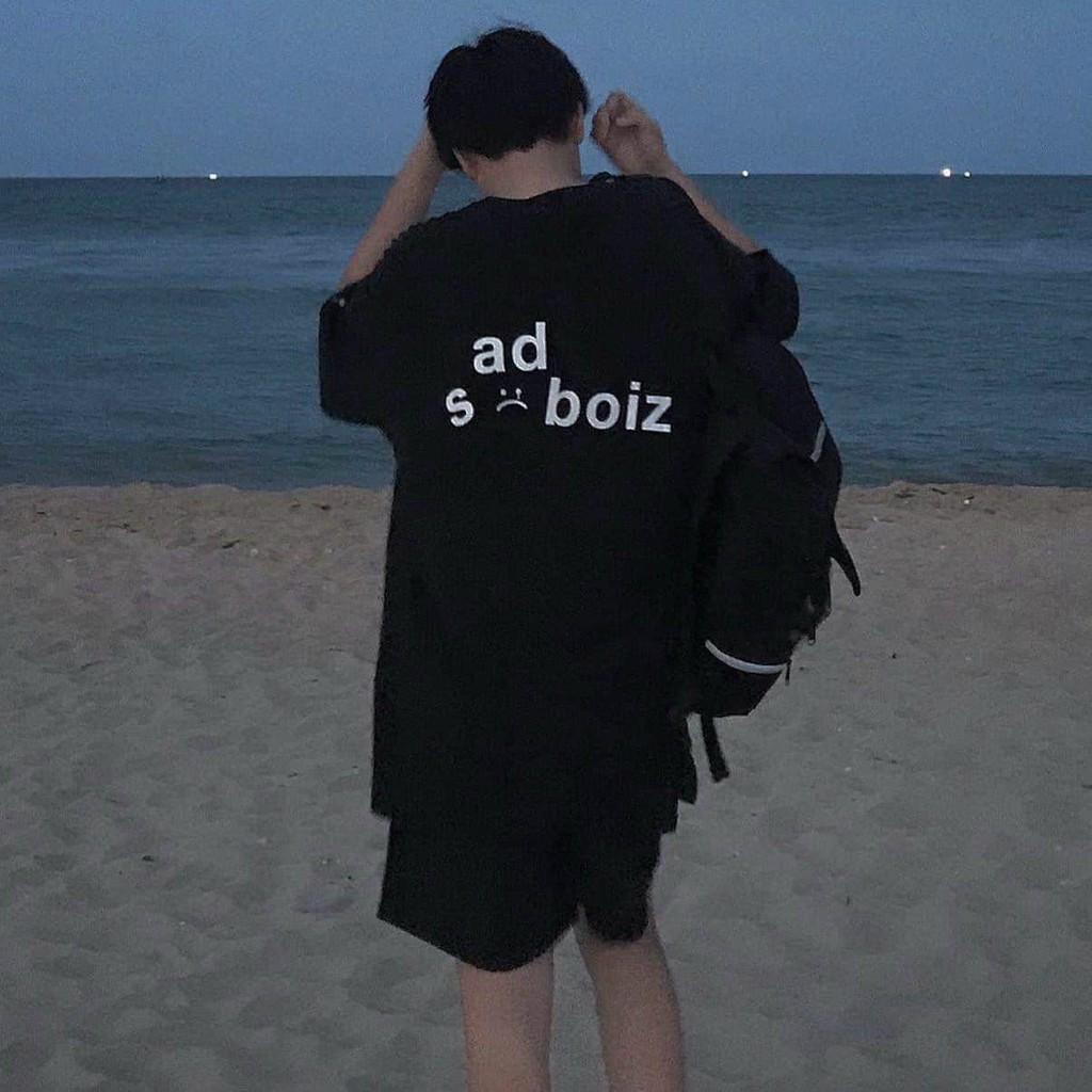 Áo Thun Local Brand SadBoiz Nam Nữ Tay Lỡ Oversize Unisex Full Mạc