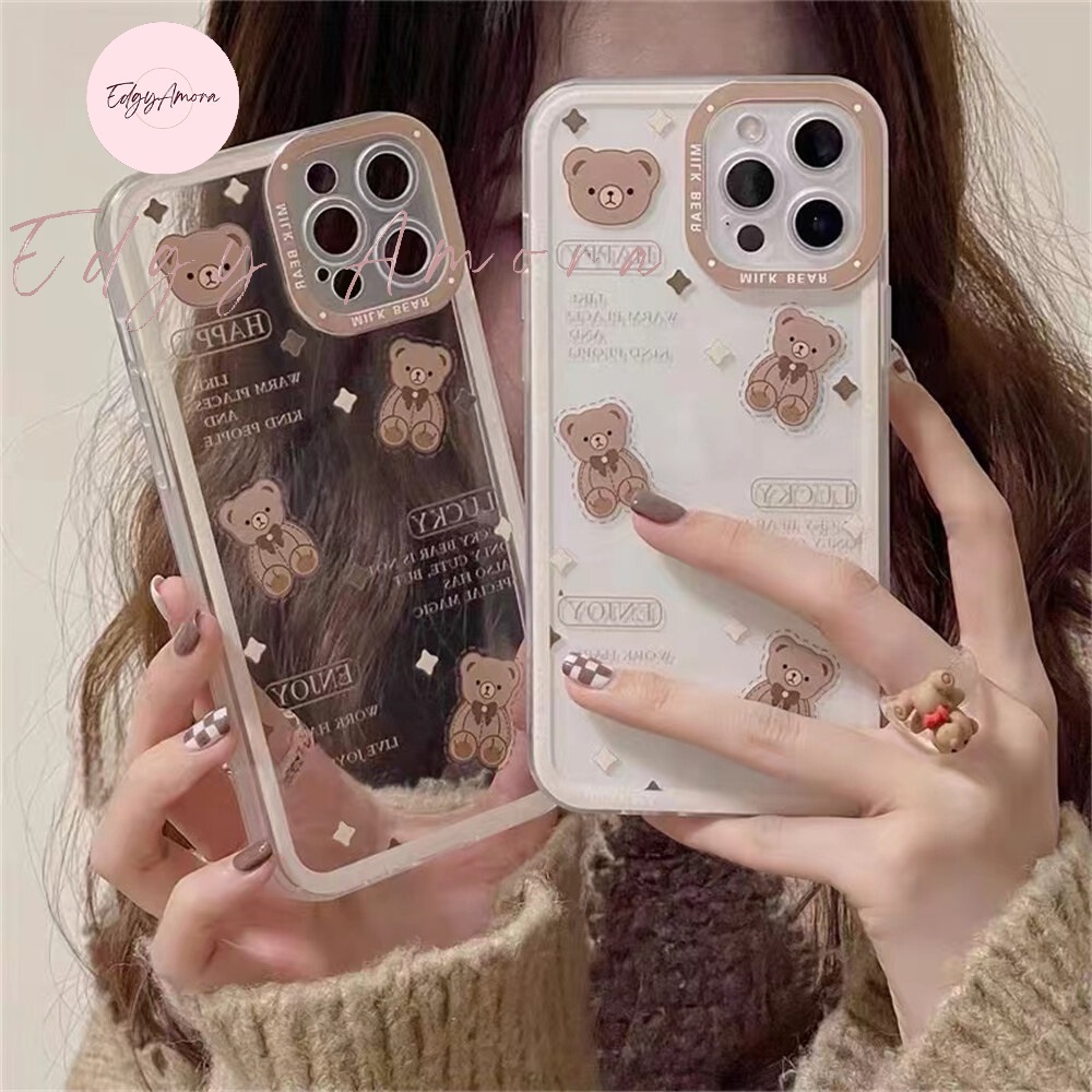 Ốp lưng Iphone chống sốc in hình gấu dành cho Iphone 11 / Phone 11 Pro / Iphone 11 Pro Max / Iphone 12 / Iphone 12 Pro / Iphone 12 Pro Max / Iphone 13 / Iphone 13 Pro / IPhone 13 Pro Max / Iphone 14/ Iphone 14 Pro / Iphone 14 Pro Max