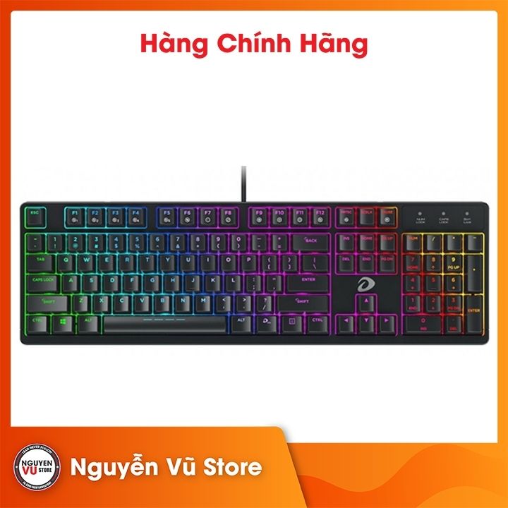 Bàn phím cơ DareU EK1280 RGB &quot;D&quot; Switch - Hàng chính hãng