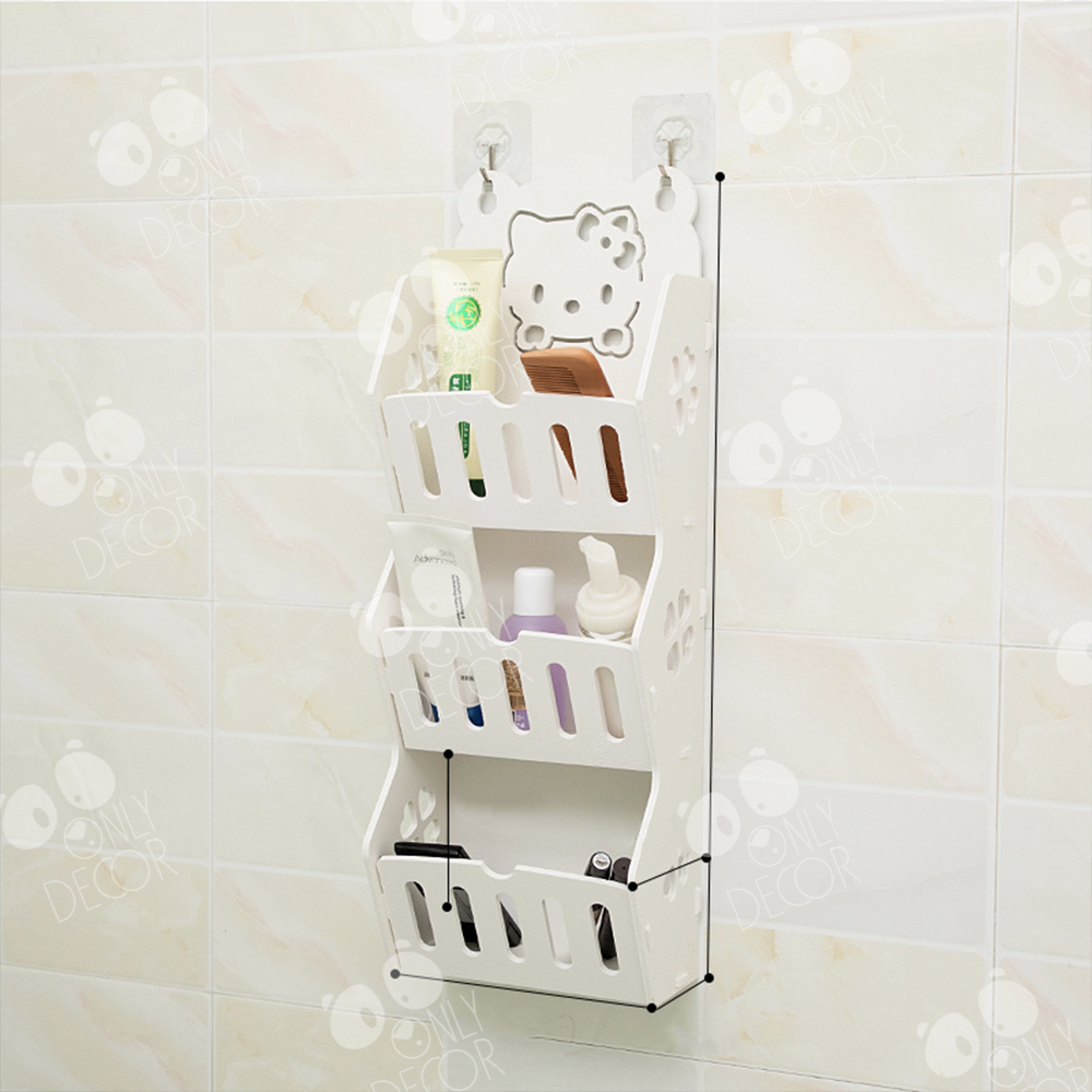 Kệ treo nhà tắm chống nước 45x10x17cm