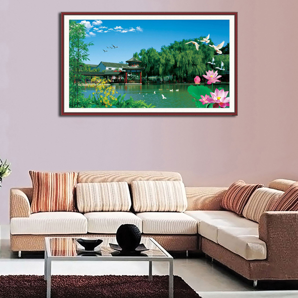 Tranh Thiên Nhiên Phòng Khách Q12K-ZTH