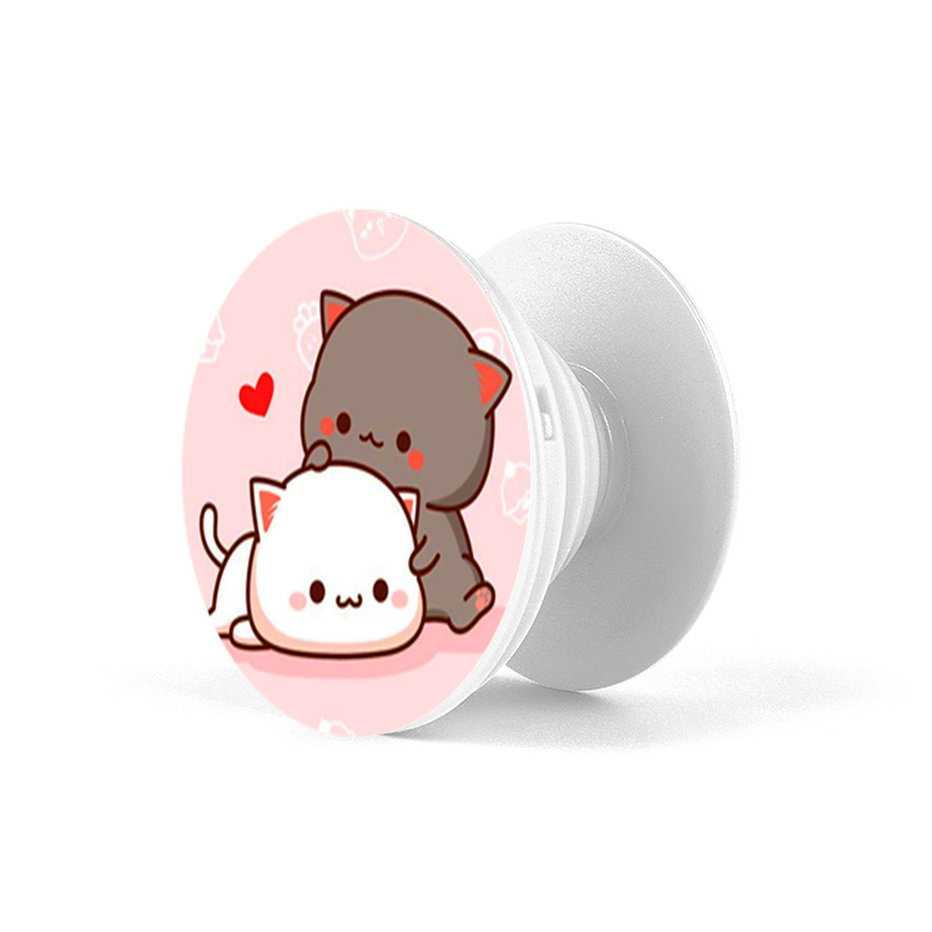 Gía đỡ điện thoại đa năng, tiện lợi - Popsockets - In hình LOVELY 03 - Hàng Chính Hãng