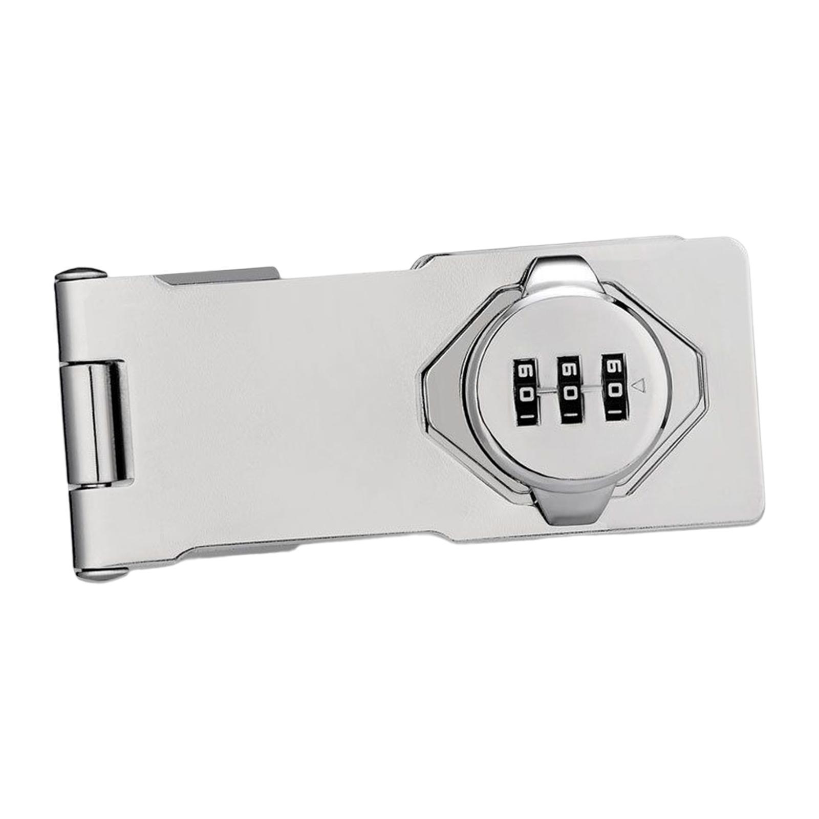 Cabinet Door Lock Household Mechanical Combination Lock for Barn Door Garden