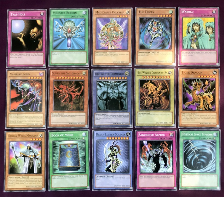 Bộ bài Yugioh 66 lá giống hình đăng tập hợp các lá bài Yugi đang có 1458 D14