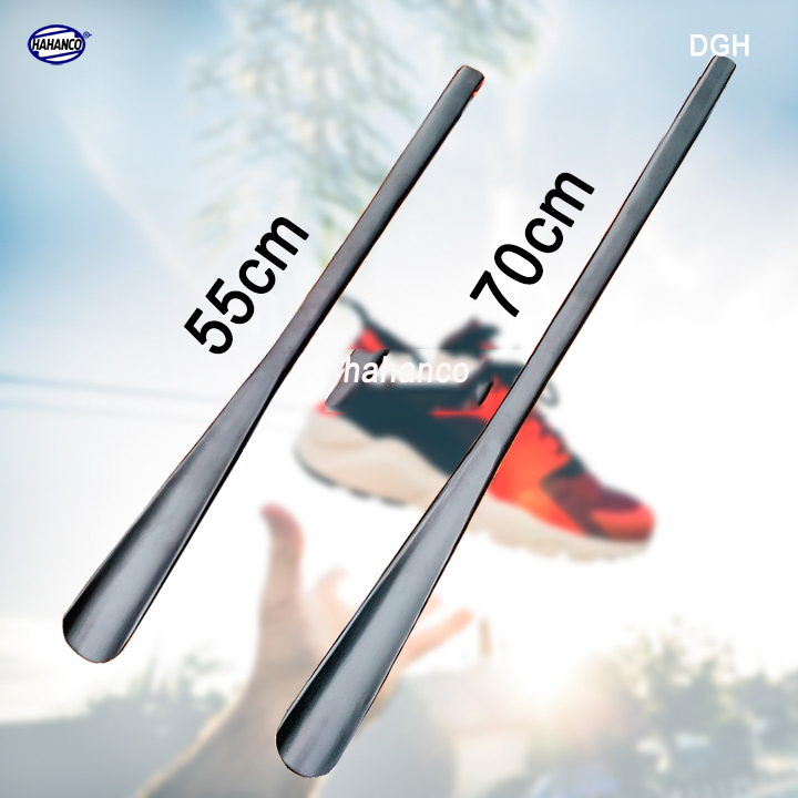 Đón gót giày dài 70cm gỗ Chiu Liu nguyên khối sơn mài VIP - DGH911 - Đón giày mọi tư thế cho Nam &amp; Nữ
