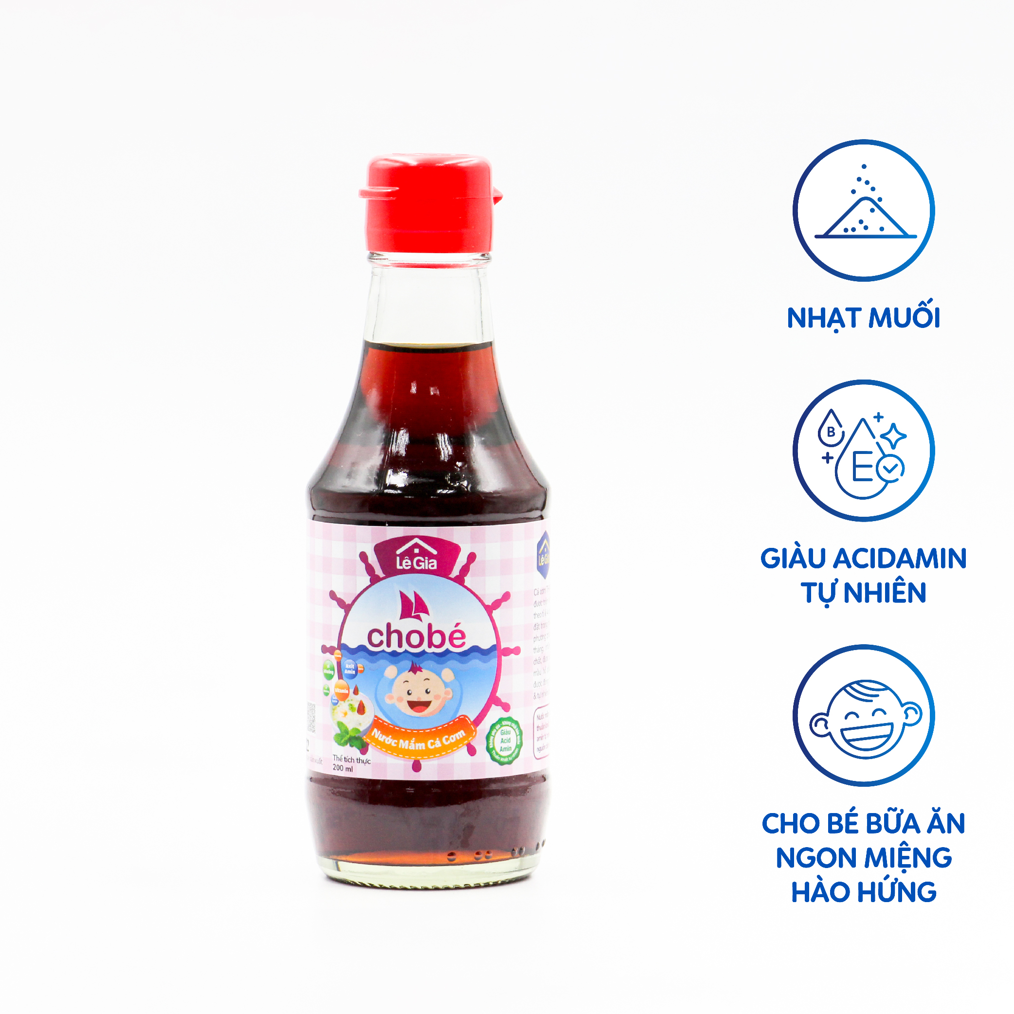 Nước mắm Lê Gia cho bé ăn dặm 200ml