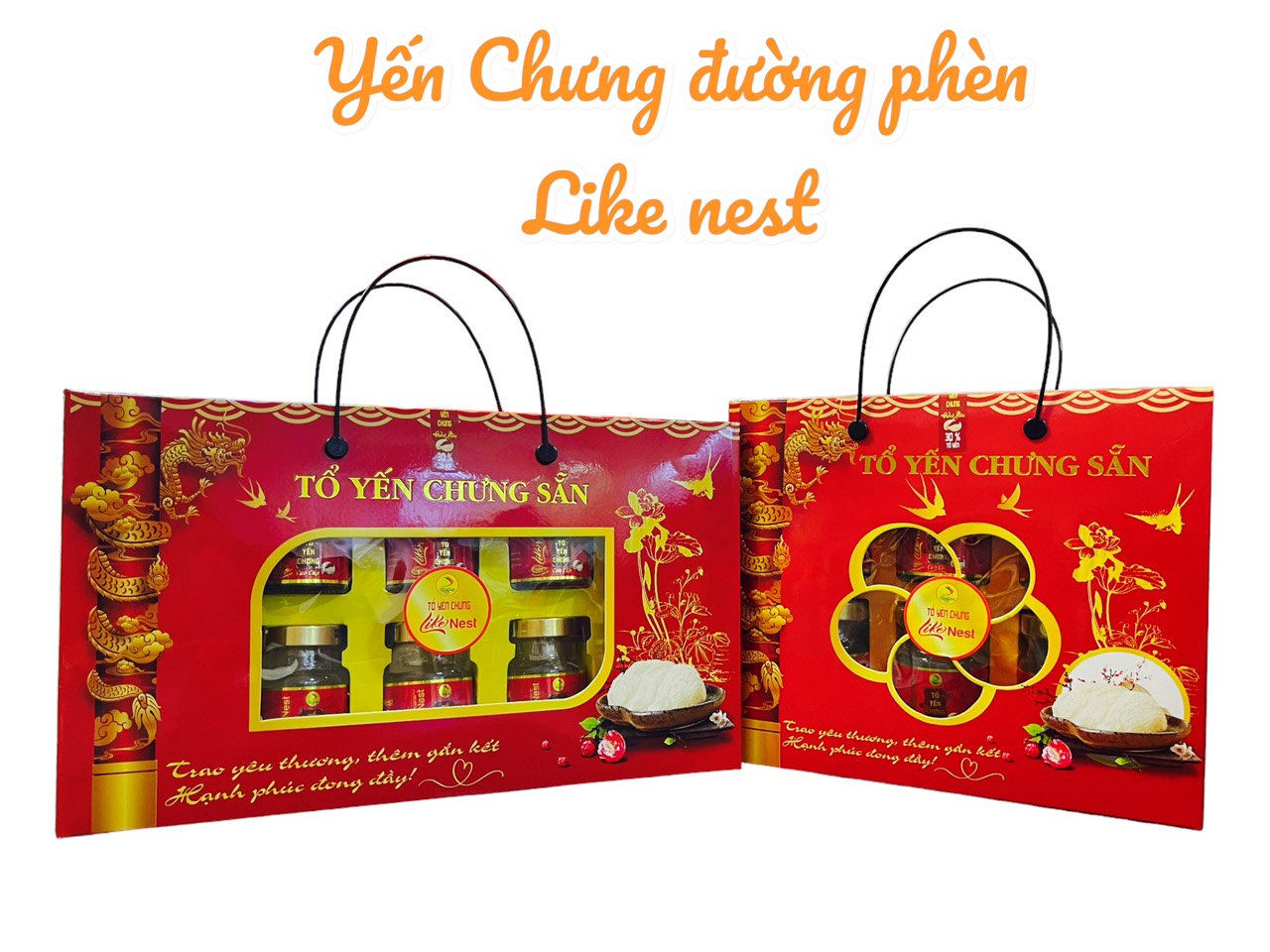 Yến Chưng Đường Phèn 30% Yến Like Nest