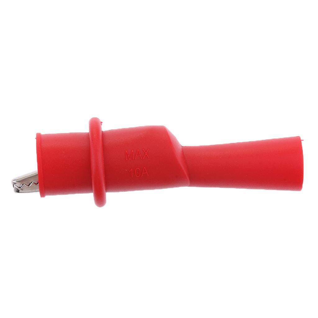 Crocodile Clips Electrical Clamp Alligator Clip Probe For Testing Meter